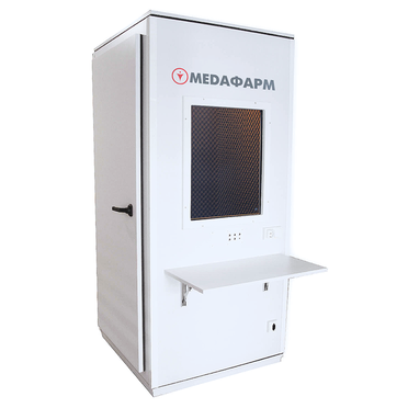 Шумозащитная кабина MEDAФАРМ BASIC для аудиометрии