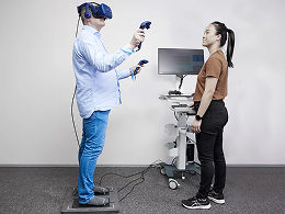 StaticVR — портативный стенд постурографии Virtualis